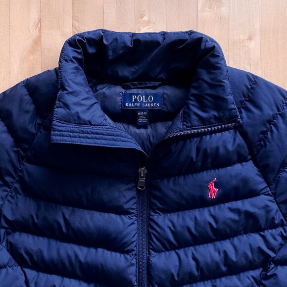 Polo Ralph Lauren Quilted Puffer Jacket Boys Medium - Picture 2 of 7
